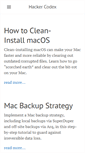 Mobile Screenshot of hackercodex.com